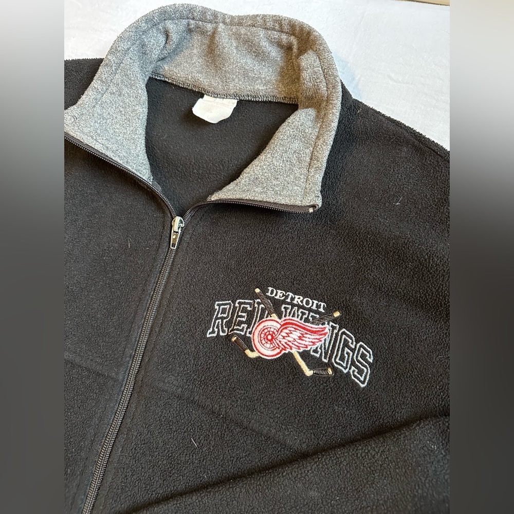 Detroit Red Wings Quarter Zip Fleece - Picture 2 of 4